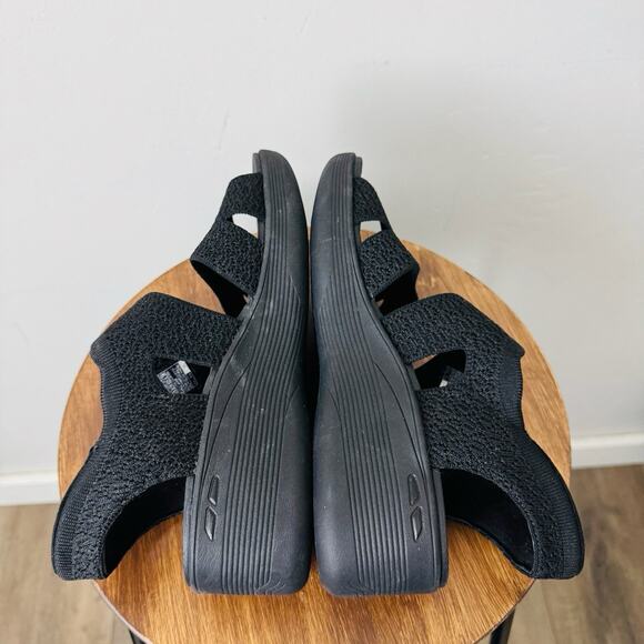 Skechers Black Pier Lite Slip In Sandals Women’s Size 8.5 - Picture 7 of 10